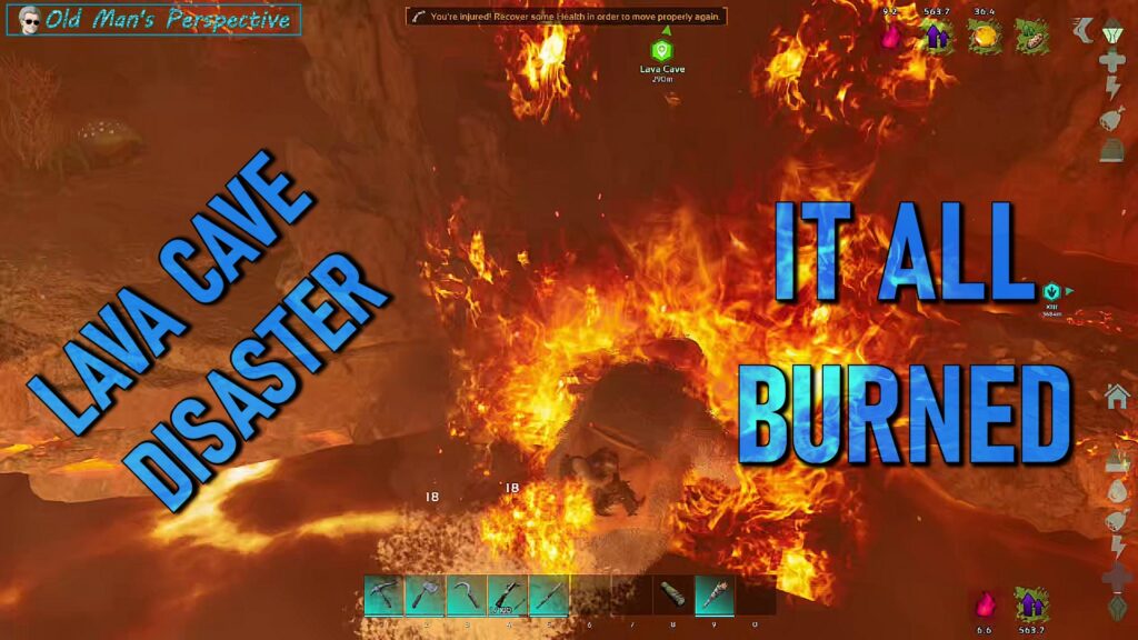 Old Mans Perspective Lava Cave