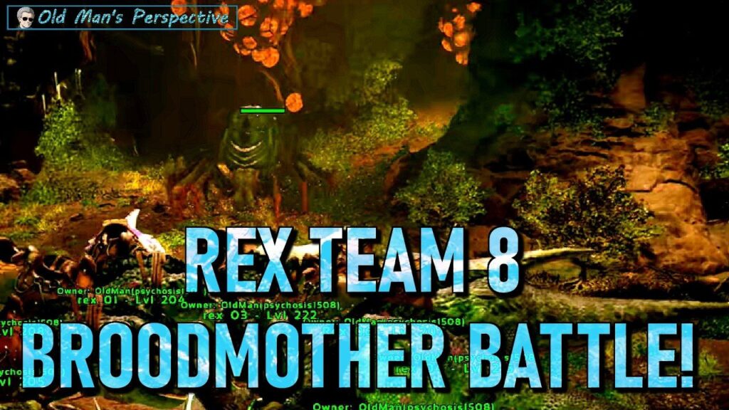 Ark Survival Ascended The Island Broodmother vs Rexes and Yuty